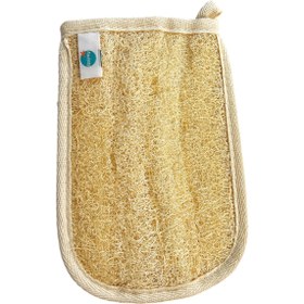 تصویر لیف دستکشی بالمی مدل لوفا کد NATURAL BATH MITT 