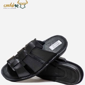 تصویر صندل مردانه طبی تمام چرم مدل سه کمر 