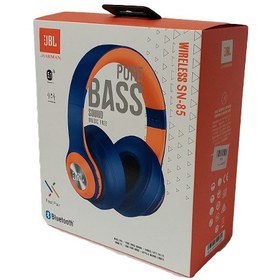 تصویر هدفون بیسیم jbl sn-85 - آبی headphone jbl sn-85