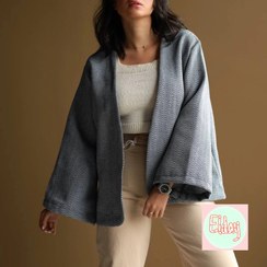 تصویر کت زنانه جنس پشمی نازک مناسب پاییز و بهار کد ۰۰۰۵ 