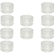 تصویر ظرف خالی کریستالی 10 عددی 