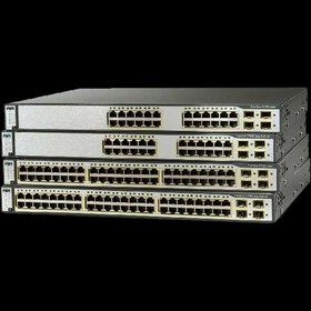 تصویر سوئیچ 48 پورت سيسكو مدل Cisco Switch WS-C3750X-48PF-S 