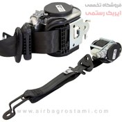 تصویر کمربند ایمنی پیش کشنده جلو راست مناسب پژو ۲۰۶-۲۰۷ 