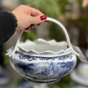 تصویر سبد گرد باواریا شکلات خوری یا آجیل کوچک 