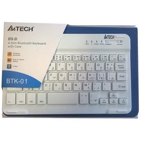 تصویر کیبورد بی سیم ای فورتک مدل BTK-01 ا A4tech BTK-01 Wireless Keyboard A4tech BTK-01 Wireless Keyboard