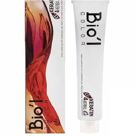 تصویر رنگ مو بیول بلوند دودی متوسط (7.1) Medium Ash Blonde BIOL 