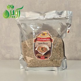 تصویر برنج قهوه ای برند 111 