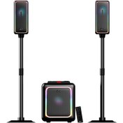 تصویر اسپیکر بلوتوثی گیمینگ تسکو مدل GS2121 با ریموت کنترل 