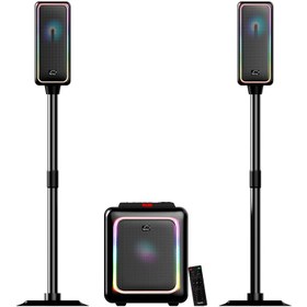 تصویر اسپیکر بلوتوثی گیمینگ تسکو مدل GS2121 با ریموت کنترل 