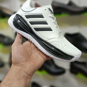 تصویر کفش کتانی مردانه آدیداس زیره طبی رنگ سفید سایز ۴۴ 
