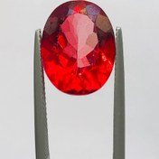 تصویر نگین توپاز قرمز سایز ۱۶*۱۲ 