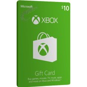 تصویر گیفت کارت 10 دلاری ایکس باکس US XBOX Gift Card US XBOX Gift Card