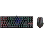 تصویر اندل موس گیمینگ و کیبورد مکانیکی ردراگون مدل COMBO 2IN1 RED DRAGON K552 RGB MECHANICAL GAMING 