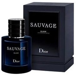 تصویر اسانس عطر دیور ساواج الکسیر از برند لوزی سوییس - ۲۰ میل Dior Sauvage Elixir 60ml