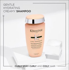 تصویر شامپو موی فر کراستاس مدل Curl Manifesto Kerastase Curl Manifesto Bain Hydration Douceur