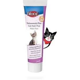 تصویر خمیر مالت پلاس بچه گربه تریکسی (حاوی بیوتین, جلبک, روغن ماهی, فسفات و کلسیم ) – Trixie Kitten Malt Plus Paste (contains biotin, algae, fish oil, phosphate and calcium) 