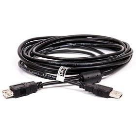 تصویر کابل افزایش طول USB 2.0 کی نت به طول 5 متر Knet USB 2.0 5m extension cable