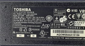 تصویر شارژر لپ تاپ Toshiba 19V 1.58A Toshiba LAPTOP ADAPTER 19V 1.58A