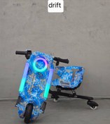 تصویر اسکوتر دریفت برقی ۳۶ ولت موتور بزرگ همراه با لوازم ایمنی 