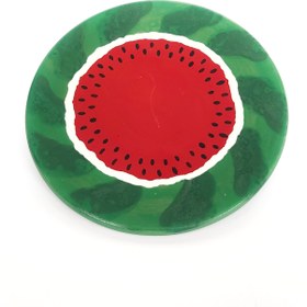 تصویر بشقاب طرح هندوانه 