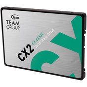 تصویر حافظه اس اس دی تیم گروپ مدل CX2 با ظرفیت 256 گیگابایت TeamGroup CX2 256GB SATA3.0 SSD