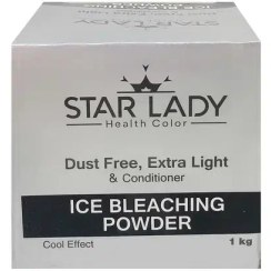 تصویر پودر دکلره آیس ۱۰۰۰ گرمی استار لیدی Star lady bleaching pwoder 1000 gr