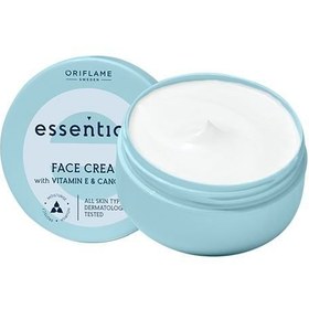 تصویر کرم چند منظوره  اسنشیالز اوریفلیم حاوی ویتامین E و روغن کانولا 75 میل Essentials Face Cream with Vitamin E & Canola Oil 75ML