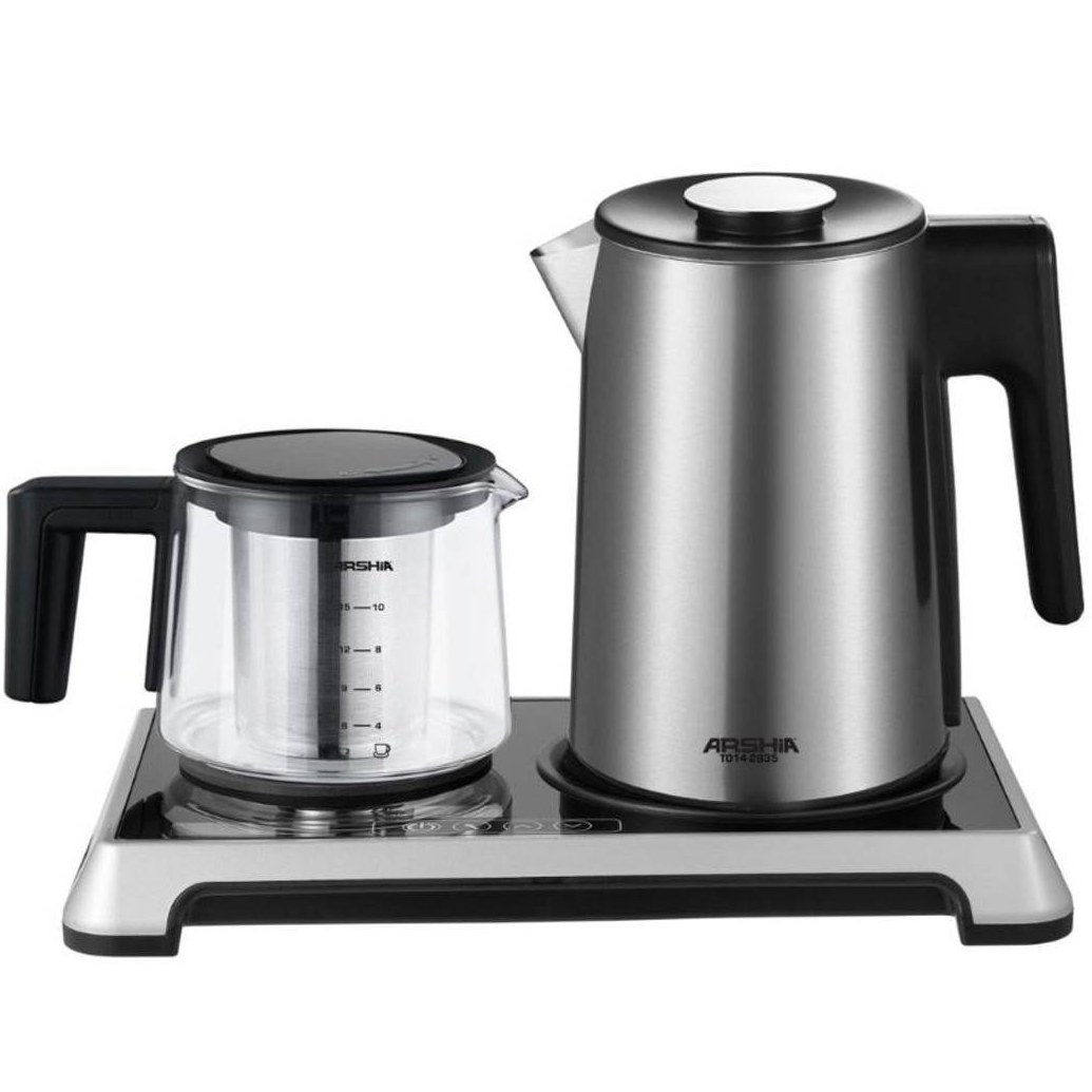 Electric kettle with tea strainer, SWK 1080SS