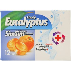 تصویر آبنبات مكیدنی اكالیپتوس 12 عدد سیم سیم Sim Sim Candy Eucalyptus 12 Pcs