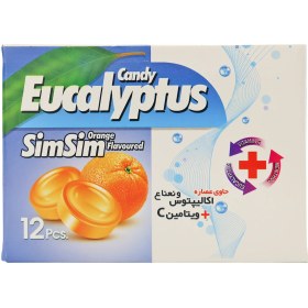 تصویر آبنبات مكیدنی اكالیپتوس 12 عدد سیم سیم Sim Sim Candy Eucalyptus 12 Pcs