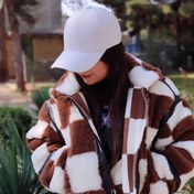 تصویر کلاه بیسبالی چرم نقابدار 