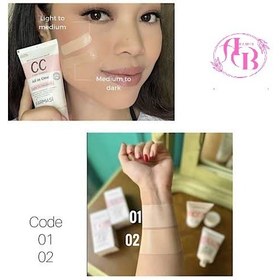 تصویر سی سی کرم SPF 25 شماره ۲ حجم ۵۰ میل 