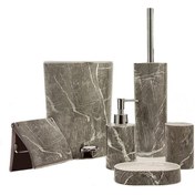 تصویر ست سرویس بهداشتی ۶ پارچه لیمون مدل ماربل طرح سنگی 