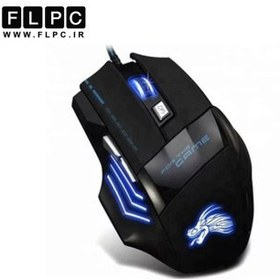 تصویر موس سیمی گیمینگ دی نت مدل X7D 