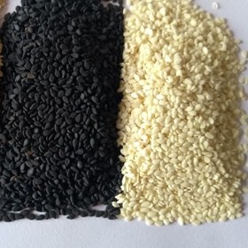 تصویر کنجد سفید خام250 گرم 