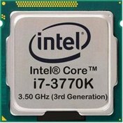 تصویر پردازنده کامپیوتر اینتل Core i7-3770K Ivy Bridge استوک Intel Core i7-3770K Ivy Bridge Computer Processor Used