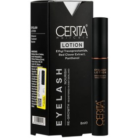 تصویر محلول تقویت مژه سریتا 8 میل Cerita Eyelash Lotion 8ML