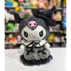 تصویر عروسک کرومی با لباس چهارخونه 