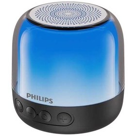 تصویر اسپیکر قابل حمل بلوتوثی فیلیپس مدل TAS1108 RGB PHILIPS TAS1108 PORTABLE BLUETOOTH SPEAKER