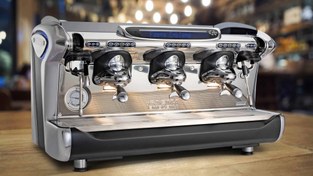 تصویر اسپرسوساز صنعتی فائما امبلما مدل اتوماتیک ۳ گروپ 