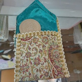 تصویر جانماز کوچک جیبی جیب مهر ترمه بسته سه عددی جانماز جیبی ترمه در رنگهای متنوع و زیبا 