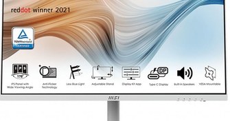 تصویر مانیتور ام اس آی MD271P سایز ۲۷ اینچ Full HD IPS با نرخ تازه‌سازی ۷۵ هرتز 