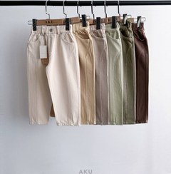 تصویر شلوار کتان بچگانه مام دوخت اُریب آکو AKU 