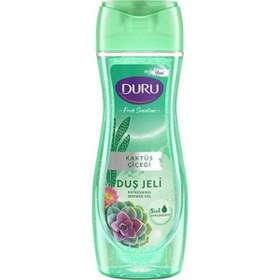 تصویر شامپو بدن مرطوب کننده 5 در 1 دورو سری Fresh Sensations با رایحه گل کاکتوس حجم 450 میل DURU Fresh Sensations series 5 in 1 moisturizing body shampoo with cactus flower scent