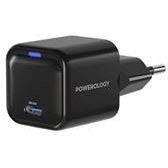 تصویر شارژر دیواری گان 20 واتی پاورولوژی مدل Powerology PWCUQC015 Powerology wall charger pwcuqc015 20w