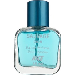 تصویر عطر جیبی مردانه نایس پاپت مدل Sauvage حجم 35 میلی لیتر 