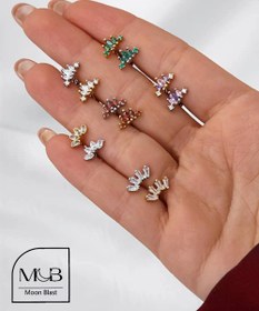 تصویر پیرسینگ گوش جواهری مدل PG1012 