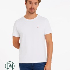 تصویر تیشرت مردانه سفید برند Tommy Hilfiger 