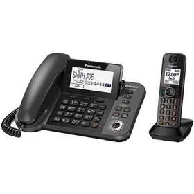 تصویر تلفن بی سیم پاناسونیک مدل KX-TGF380 ا Panasonic KX-TGF380 Wireless Phone Panasonic KX-TGF380 Wireless Phone