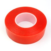 تصویر چسب دو طرفه سلولزی قرمز TESA 5cm ا Red cellulose double sided 5cm 50m adhesive Red cellulose double sided 5cm 50m adhesive